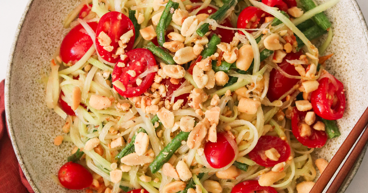 How to Make Som Tam Thai: The Iconic Green Papaya Salad